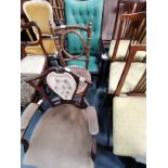 Antique dining chair plus 2 others