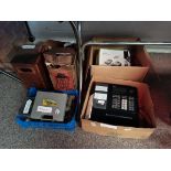Casio SE G1 and 130 CR cash registers, 3 genuine Tilley lamps with spare parts, Stormlight model