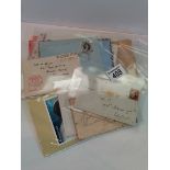 collection of letters with early stamps including penny reds ( F AND C, L AND G, S AND K