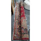 2.9m red top quality rug