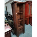 Tall Shelving Unit with 2 Drawers