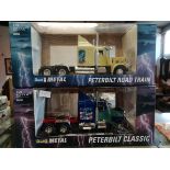 Revell metal Peterbuilt trucks x 2