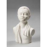 ALFREDO AND GIOVANNI PAOLI, A MID 20TH CENTURY BUST OF A LADY. Reg 887413 /B.L. 14 (1958-59). (h