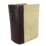 MRS BEETON'S HOUSEHOLD MANAGEMENT Published by Ward Locke, half leather bound.