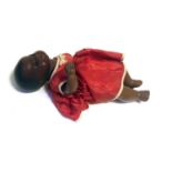 ARMAND MARSEILLE, AN EARLY 20TH CENTURY GERMAN BISQUE MULATTO BLACK CHARACTER BABY DOLL, CIRCA