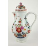 MEISSEN, A FINE LATE 18TH CENTURY MARCOLINI PERIOD (1774 - 1814), HARD PASTE PORCELAIN COFEE POT AND