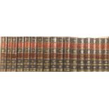 DICKENS' WORKS, SIXTEEN HALF TOOLED LEATHER ILLUSTRATED VOLUMES Chapman and Hall, late 19th Century,