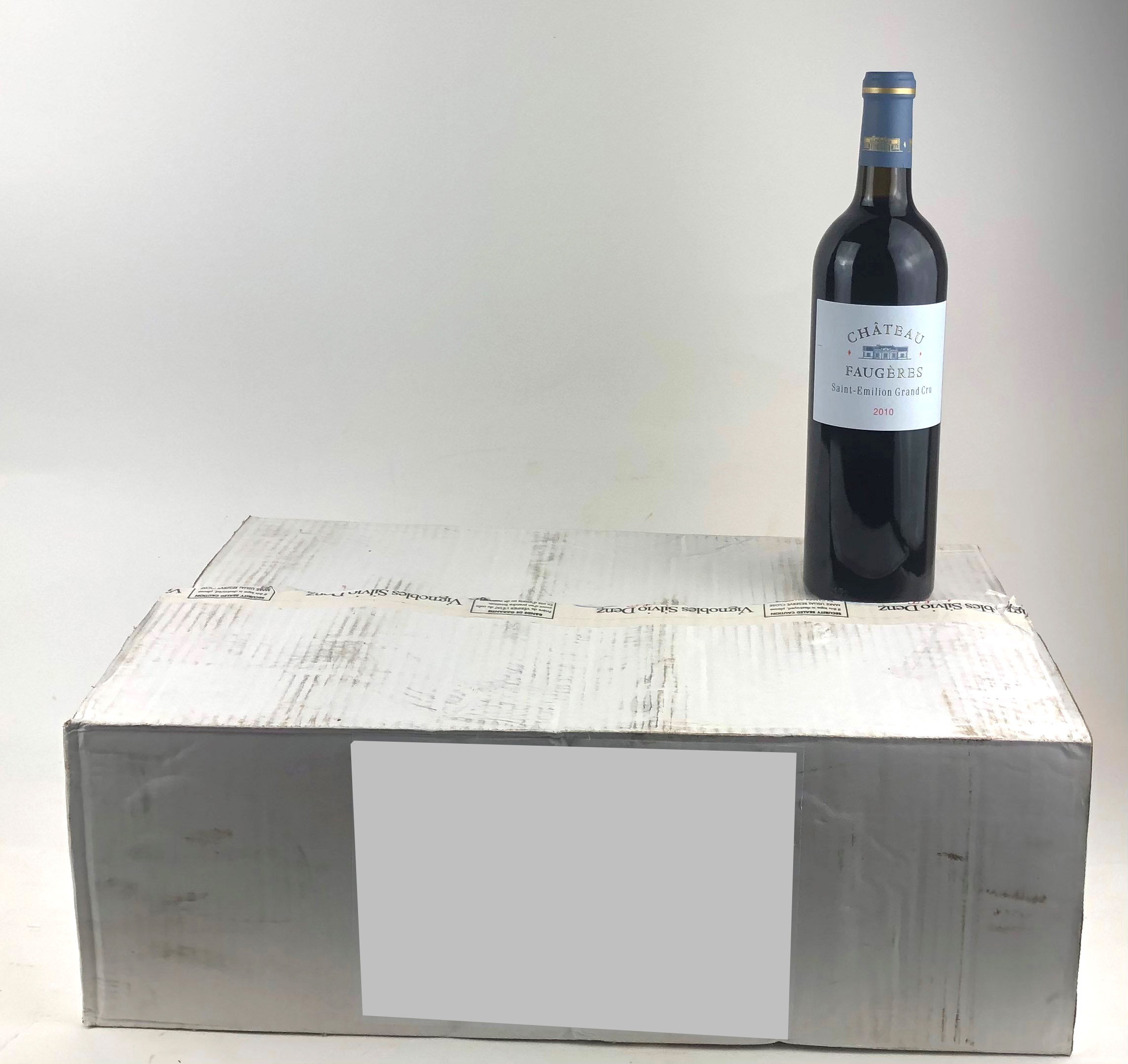 CHÂTEAU FAUGÈRES SAINT-ÉMILION GRAND CRU 2010, A CASE OF TWELVE 750ML BOTTLES.