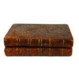 LETTERS OF PLINY THE CONSUL, TWO 18TH CENTURY LEATHER BOUND BOOKS Volumes one and three, published