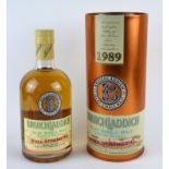 BRUICHLADDICH, 1989, A VINTAGE BOTTLE OF WHISKY IIslay Single Malt Scotch Whisky, full strength in