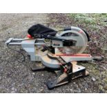 AN SIP SLIDING MITRE SAW WITH LASER. Condition: good, in working order