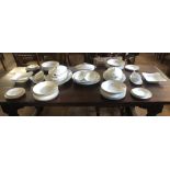 HUTSCHENREUTHER, A MID 20TH CENTURY PART DINNER SERVICE To include tureen smear plates serving