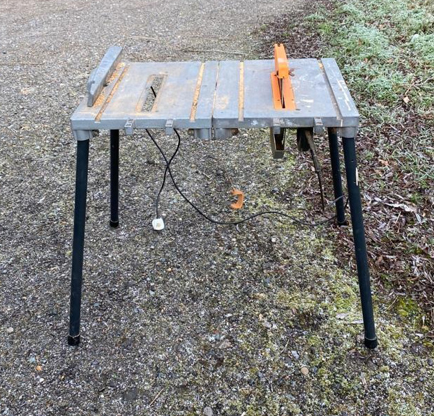 AN ELU SAW BENCH. Condition: good, in working order