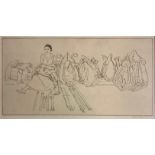 SIR WILLIAM RUSSELL FLINT, R.A., R.O.I., P.R.A., 1880 - 1969, ETCHING, 1935 Titled 'Saddlery of