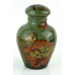 A DUTCH ROZENBURG DEN HAAG, 1884 - 1914, 'HAAGSCHE PLATEELBAKKERIJ' ART NOUVEAU EARTHENWARE JAR