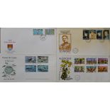 A COLLECTION OF VINTAGE FIRST DAY COVERS, DATED 1969 - 1979 Including Commonwealth stamps, Ascension