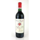 CHÂTEAU POUJEAUX MOULIS-EN-MÉDOC 1990, A CASE OF NINE 750ML BOTTLES.