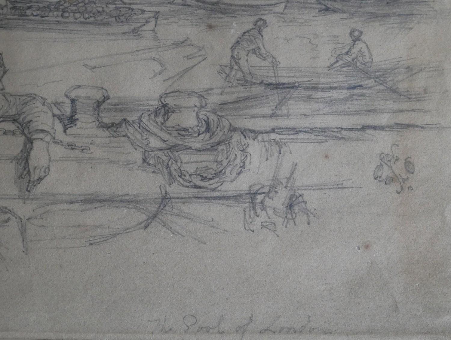 ATTRIBUTED TO JAMES ABBOTT MCNEIL WHISTLER, 1834 - 1903, AMERICAN, MASTER DRAWING FOR THE BLACK LION - Image 3 of 12