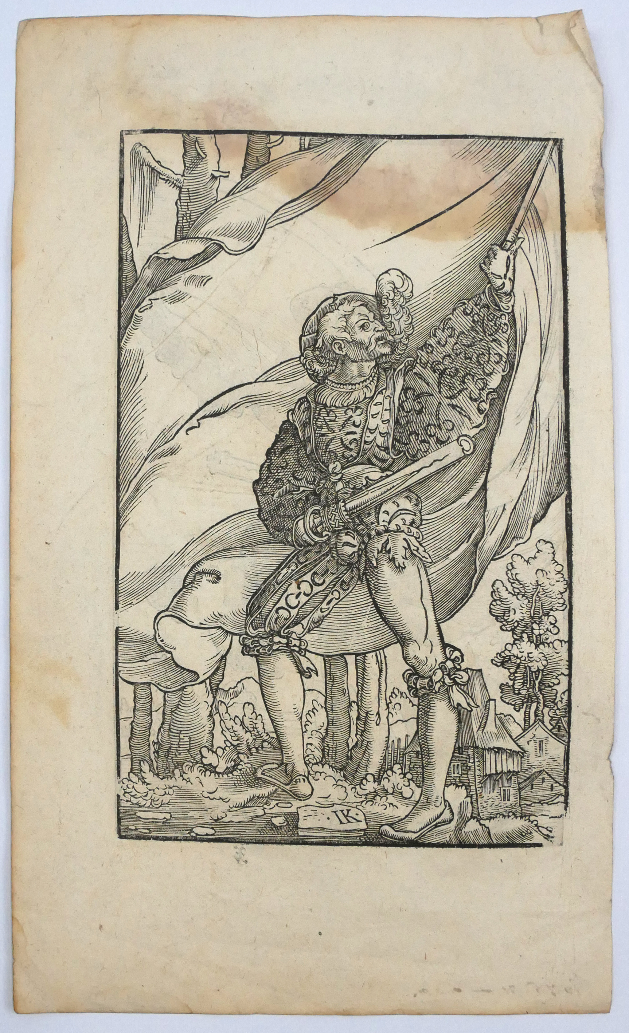 JAKOB KALLENBERG, 1510 - 1565, AFTER JACOB KÖBEL, 1462 - 1533, SEVEN 16TH CENTURY WOODCUT PRINTS, - Image 12 of 14