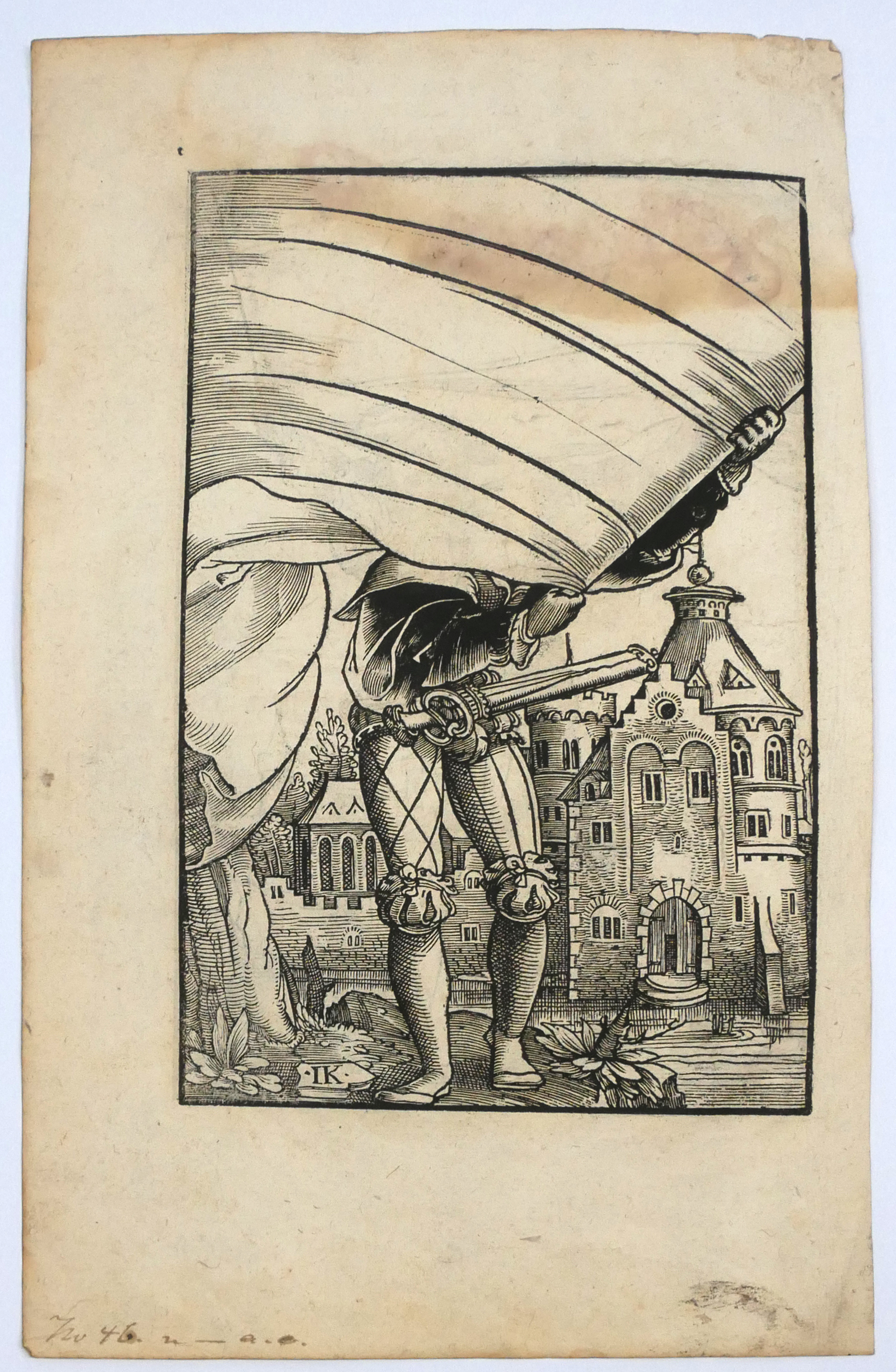 JAKOB KALLENBERG, 1510 - 1565, AFTER JACOB KÖBEL, 1462 - 1533, SEVEN 16TH CENTURY WOODCUT PRINTS, - Image 9 of 14