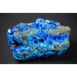AN AZURITE, MALACHITE AND CHRYSOCOLLA BLEND NATURAL CRYSTAL (17.5cm) 1.5kg