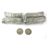A COLLECTION OF PRE 1947 BRITISH TWO SHILLING COINS Various dates. (approx 160 coins)