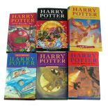 HARRY POTTER, TWO FIRST EDITION HARDBACK BOOKS 'The Order of The Phoenix' and 'Harry Potter and