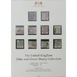 THE UNITED KINGDOM 'LILAC AND GREEN 1883' VICTORIAN POSTAGE STAMP COLLECTION With Harrington and