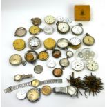 A COLLECTION OF VINTAGE MECHANICAL GENT'S WRISTWATCHES To include two Art Deco form watches with
