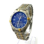 BREITLING, AN 'AEROSPACE REPETITION MINUTES' STAINLESS STEEL AND 18CT GOLD GENT'S WRISTWATCH The