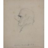 JAMES DIGMAN WINGFIELD, 1800 - 1872, 19TH CENTURY DRAWING/PORTRAIT OF ABRAHAM COOPER, R.A. 1787 -
