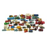 DIECAST, A COLLECTION OF VINTAGE VEHICLES, To include a Spot On Aston Martin and a Dinky Humber