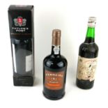 THREE BOTTLES OF VINTAGE PORT, TAYLORS, PORT 2001 In original box Rutherford and Miles LDA Madeira