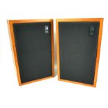 CHARTWELL, A PAIR OF TEAK LS3/5A BBC MONITOR LOUDSPEAKERS High quality speakers bearing label