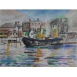 BEEZY BAILEY, SOUTH AFRICAN, B. 1962, A PAIR OF WATERCOLOURS Shipping scenes, signed, dated 88,