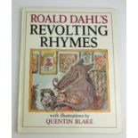 ROALD DAHL, A SIGNED FIRST EDITION 'REVOLTING RHYMES' HARDBACK BOOK Published 1982 by Jonathan Cape,
