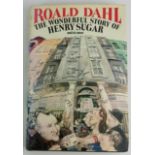 ROALD DAHL, A SIGNED FIRST EDITION 'THE WONDERFUL STORY OF HENRY SUGAR' HARDBACK BOOK Published by