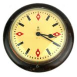 A VINTAGE GPO PUL-SIN-ETIC IMPULSE CLOCK (34cm) Condition: some marks on outer case