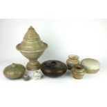 A COLLECTION OF 17TH CENTURY AND LATER ASIAN AND NORTH AFRICAN CELADON GLAZED POTTERY Comprising