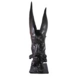 BERNARD REDER, BRONZE (2/5) Titled 'Aaron The High Priest, 1959', signed, numbered and dated. (69.