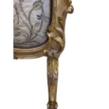 RETAILED BY EDWARDS AND ROBERTS, A LARGE AND IMPRESSIVE 18TH CENTURY LOUIS XV ROCOCO GILTWOOD FIRE