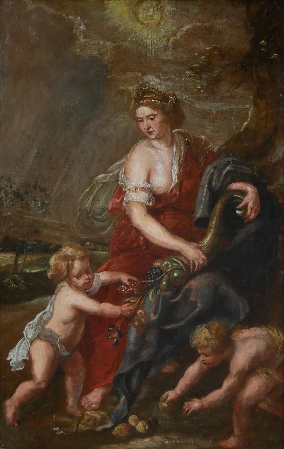 STUDIO OF SIR PETER PAUL RUBENS, SIEGEN, 1577 - 1640, ANTWERP, 17TH CENTURY OIL ON CANVAS