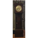 CHARLES GOODE, LONDON, A LATE 18TH CENTURY EIGHT DAY MAHOGANY AND SHELL INLAID LONGCASE CLOCK With