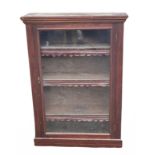 AN EARLY 20TH CENTURY PEDESTAL CHEST Of six long drawers, in a stonewash finish, on a plinth base.