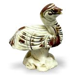 A Qingbai' tobi seiji' carved and moulded goose, Southern Song Dynasty - - H8.7 cm W 8 cm