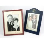 TWO ROYAL FAMILY AUTOGRAPHED PHOTOGRAPHS, Prince Edward and Sophie Rhys Jones and Princess