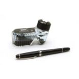 A Mont Blanc Meisterstuck fountain pen