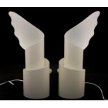 A pair of 'Wings' table lamps,