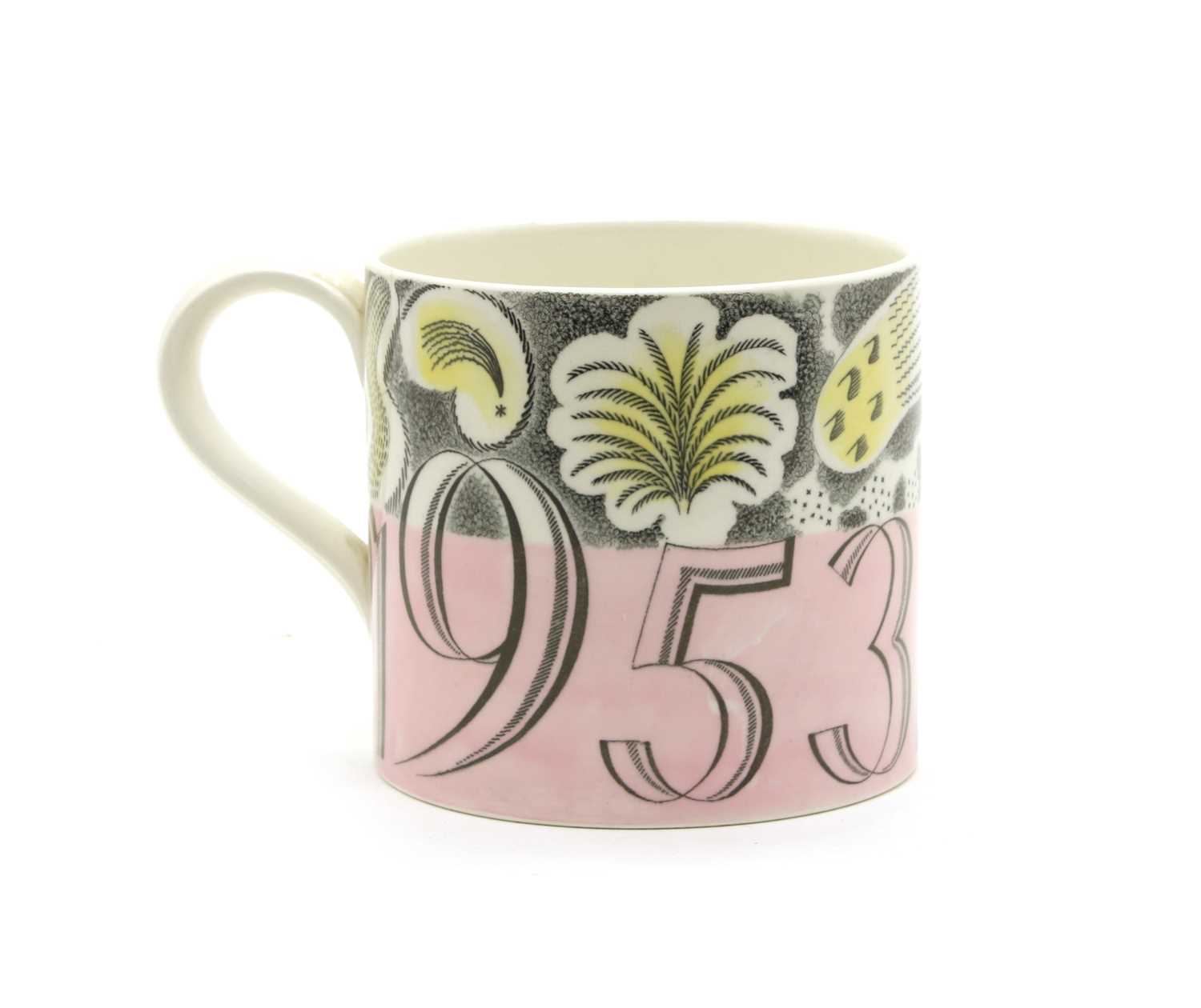A Wedgwood Elizabeth II coronation mug,