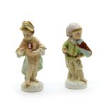 A pair of small Berlin figures,